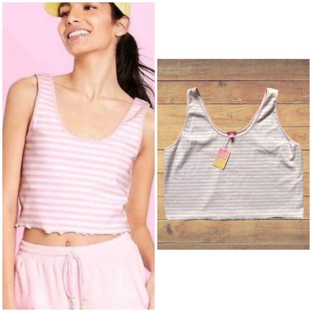 NEW Stoney Clover Ln x Target striped crop tank
